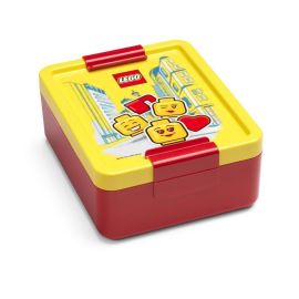 Lego ICONIC Girl box na desiatu - žltá/červená