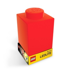 Lego Classic Silikonová kocka nočné svetlo - červená