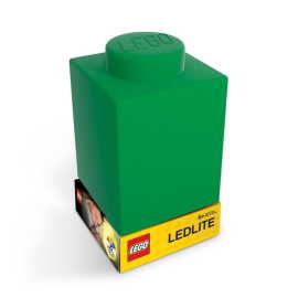 Lego Classic Silikonová kocka nočné svetlo - zelená