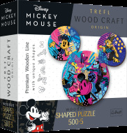 Trefl Drevené puzzle 500+5 - Ikonický Mickey Mouse - cena, porovnanie
