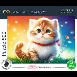 Trefl Prime puzzle 500 UFT - Očarujúce mačiatko