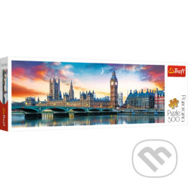Trefl Panoramatické puzzle 500 - Big Ben a Westminsterský palác