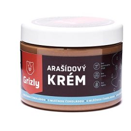 Grizly Arašidové maslo s mliečnou čokoládou 500g