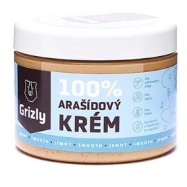 Grizly 100% Arašidové maslo jemné 500g