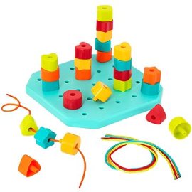 B-Toys Navliekacie a stohovacie tvary Count & Match