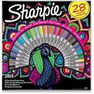 Activa Permanentné popisovače Sharpie Peacock 28 farieb - cena, porovnanie