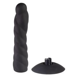 Rimba Latex Play Exchangeable Dildo for Strap-on