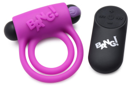 Bang! Silicone Cock Ring & Bullet