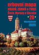 Erbovní mapa hradů, zámků a tvrzí Čech, Moravy a Slezska 20 - cena, porovnanie