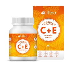 Liftec LIFTEA Lipozomálny vitamín C + E 60tbl