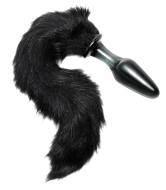 Tailz Midnight Fox Glass Butt Plug with Tail - cena, porovnanie