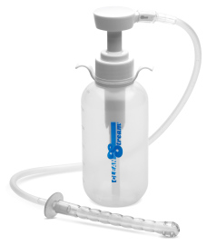 Cleanstream Pump Action Enema Bottle with Nozzle