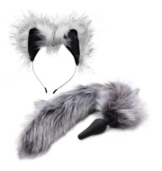 Tailz Grey Wolf Tail and Ears Set - cena, porovnanie