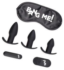 Bang! Backdoor Adventure Kit 3pc Butt Plug Set
