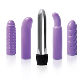 Evolved Novelties Multi-Sleeve Vibrator Kit