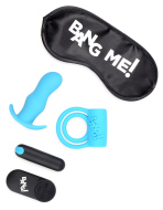 Bang! Duo Blast Kit C-Ring, Butt Plug, Bullet & Blindfold - cena, porovnanie