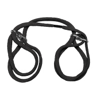 Doc Johnson Japanese Style Bondage Cotton Cuffs Wrist or Ankle - cena, porovnanie