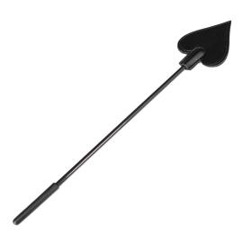 Latetobed BDSM Line Ace of Spades Riding Crop Black