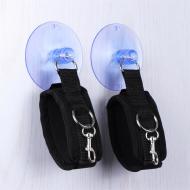 Latetobed BDSM Line Adjustable Cuffs with Suction Cups - cena, porovnanie