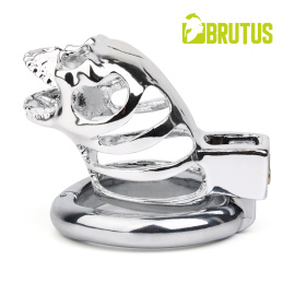 Brutus Goth Metal Chastity Cage