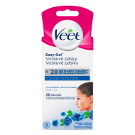 Veet Cold Wax Strips Face for Sensitive Skin 20ks - cena, porovnanie