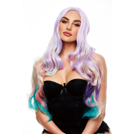 Pleasure Wigs Ella Pastel Rainbow