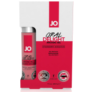 System JO Oral Delight Arousal Gel Strawberry Sensation 30ml - cena, porovnanie