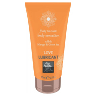 Shiatsu Love Lubricant Edible Mango & Green Tea 75ml - cena, porovnanie