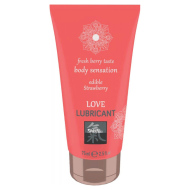 Shiatsu Love Lubricant Edible Strawberry 75ml - cena, porovnanie