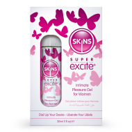 Skins Super Excite Clitoral Stimulation Gel 30ml - cena, porovnanie