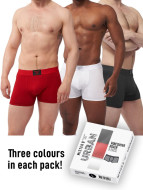 Mister B Urban Vancouver Boxer 3 Pack - cena, porovnanie