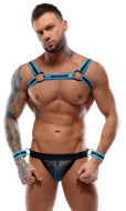 Svenjoyment Neoprene Harness & Jock with Cuffs - cena, porovnanie