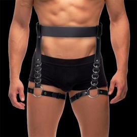 Intoyou BDSM Line Didier Leg & Waist Bondage Harness