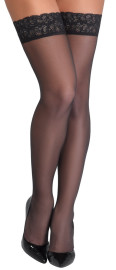 Cottelli Hold-up Stockings with 6cm Lace 2520680