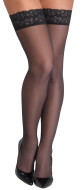 Cottelli Hold-up Stockings with 6cm Lace 2520680 - cena, porovnanie