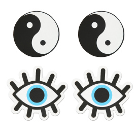 Peekaboos Premium Pasties Yin and Yang