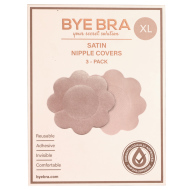 Bye Bra Silk Nipple Covers XL Nude 3 pairs - cena, porovnanie