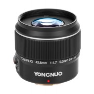 Yongnuo YN 42,5 mm f/1,7 Micro 4/3 - cena, porovnanie