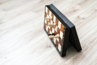 Magnetické drevené šachy turnajové - cena, porovnanie