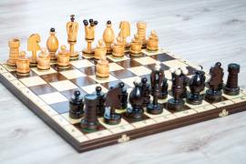 Drevené šachy Pohoda