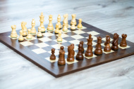 Drevená šachová súprava orech PROFESIONÁL - cena, porovnanie