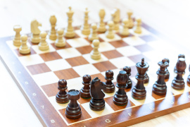 Drevená šachová súprava Staunton kráľovská