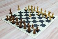 Drevená šachová súprava CLASSIC s rolovacou šachovnicou - cena, porovnanie