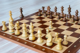 Drevená šachová súprava javor PROFESIONÁL