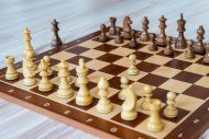 Drevená šachová súprava javor PROFESIONÁL - cena, porovnanie