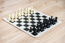 Šachová súprava DGT komplet stredná čierna
