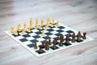 Palisander klasik s čiernou šachovnicou - cena, porovnanie