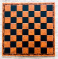 Kožená šachovnica hnedo-čierna - cena, porovnanie