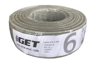 iGet Sieťový kábel 100m iG6-UTP-PVC-100 - cena, porovnanie