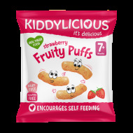 Kiddylicious Ovocné chrumky jahodové 10g - cena, porovnanie